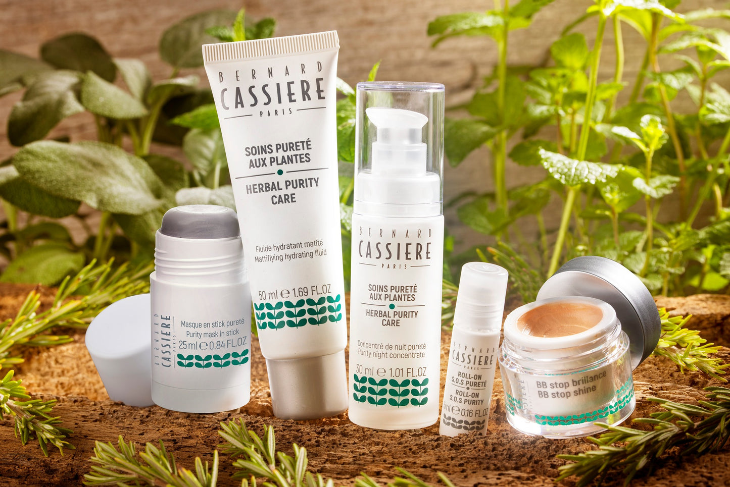 NEW Bernard Cassiere Herbal Purity Line