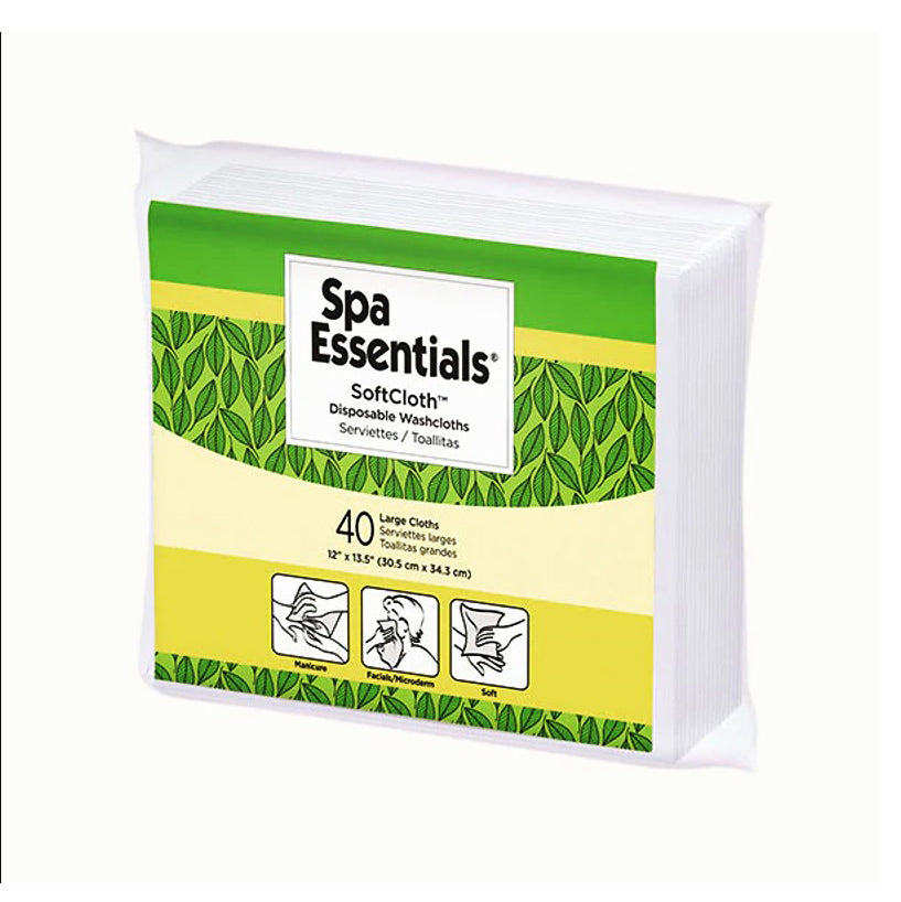 Spa Essentials Disposbale Washcloths