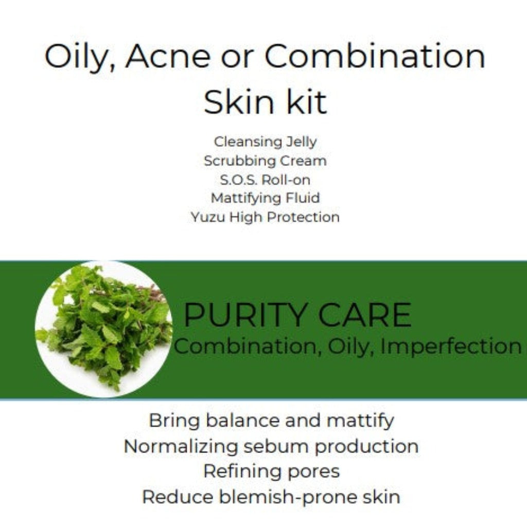 BERNARD CASSIERE OILY COMBO ACNE TRAVEL KIT