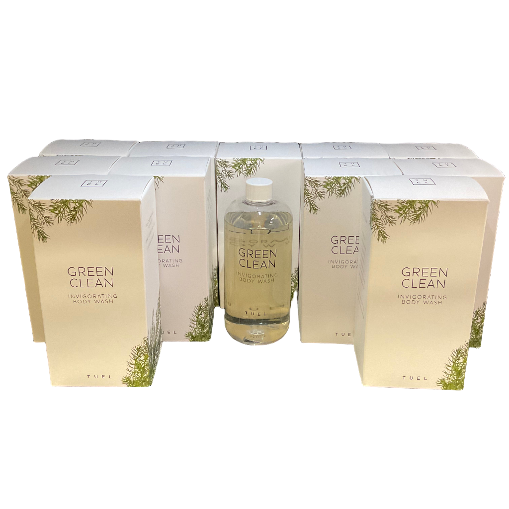 TUEL GREEN CLEAN INVIGORATING BODY WASH
