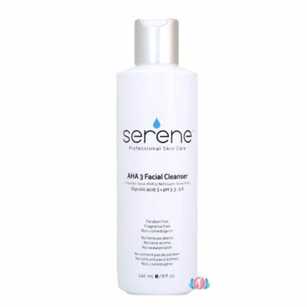 SERENE - AHA 3 FACIAL CLEANSER