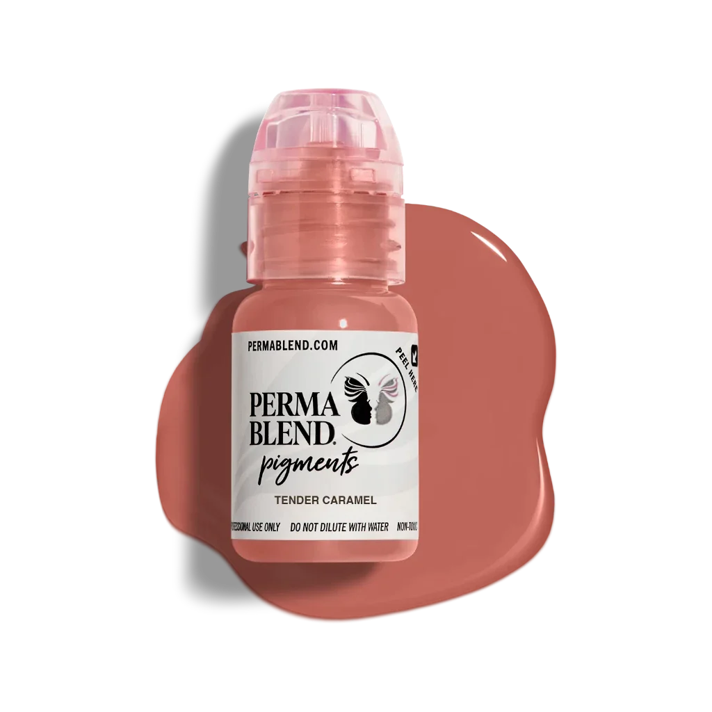 TENDER CARAMEL Inga Babitskaya for lips- perma blend