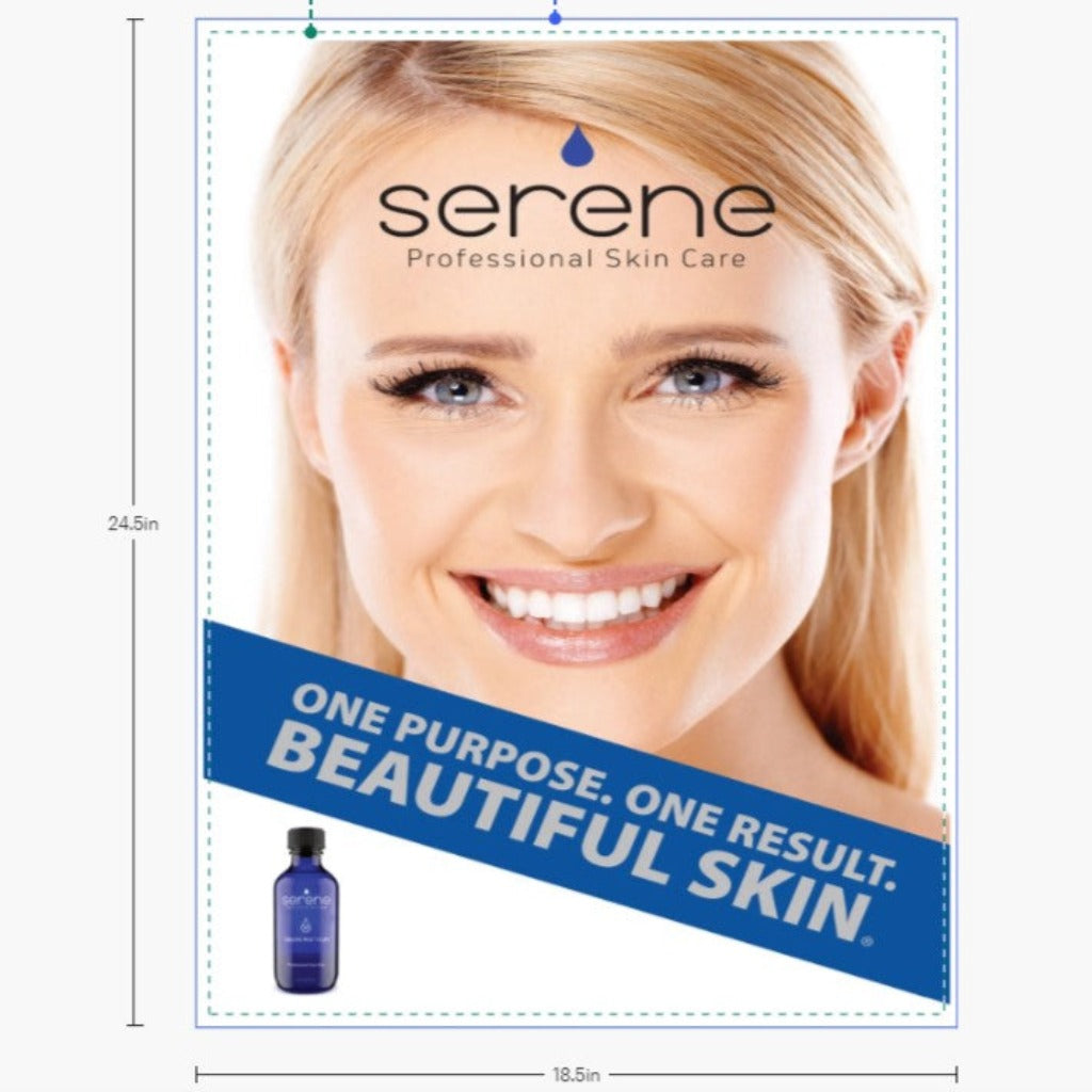 SERENE POSTER Beauty Cult Beauty Supplies for Professionals