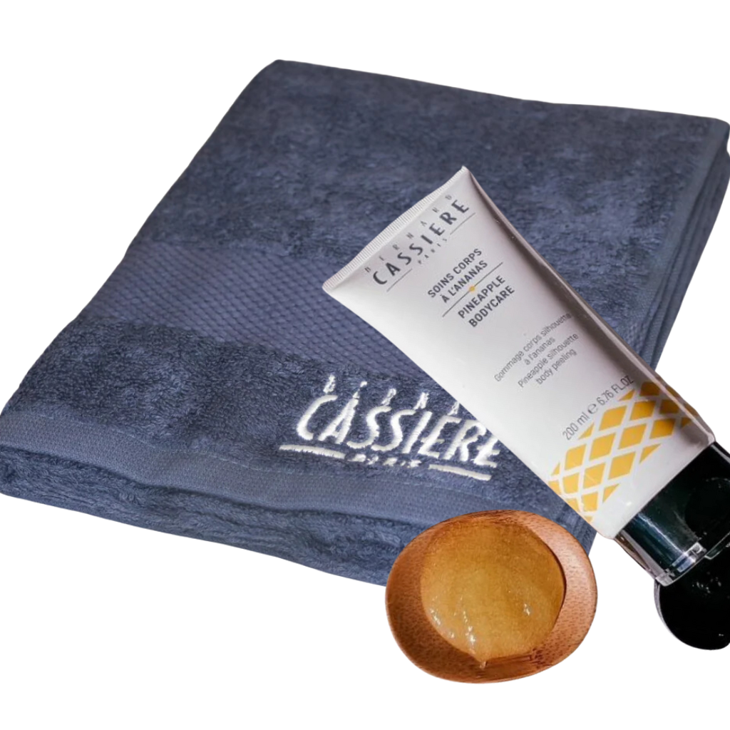 BERNARD CASSIERE BODY PEELING & TOWEL