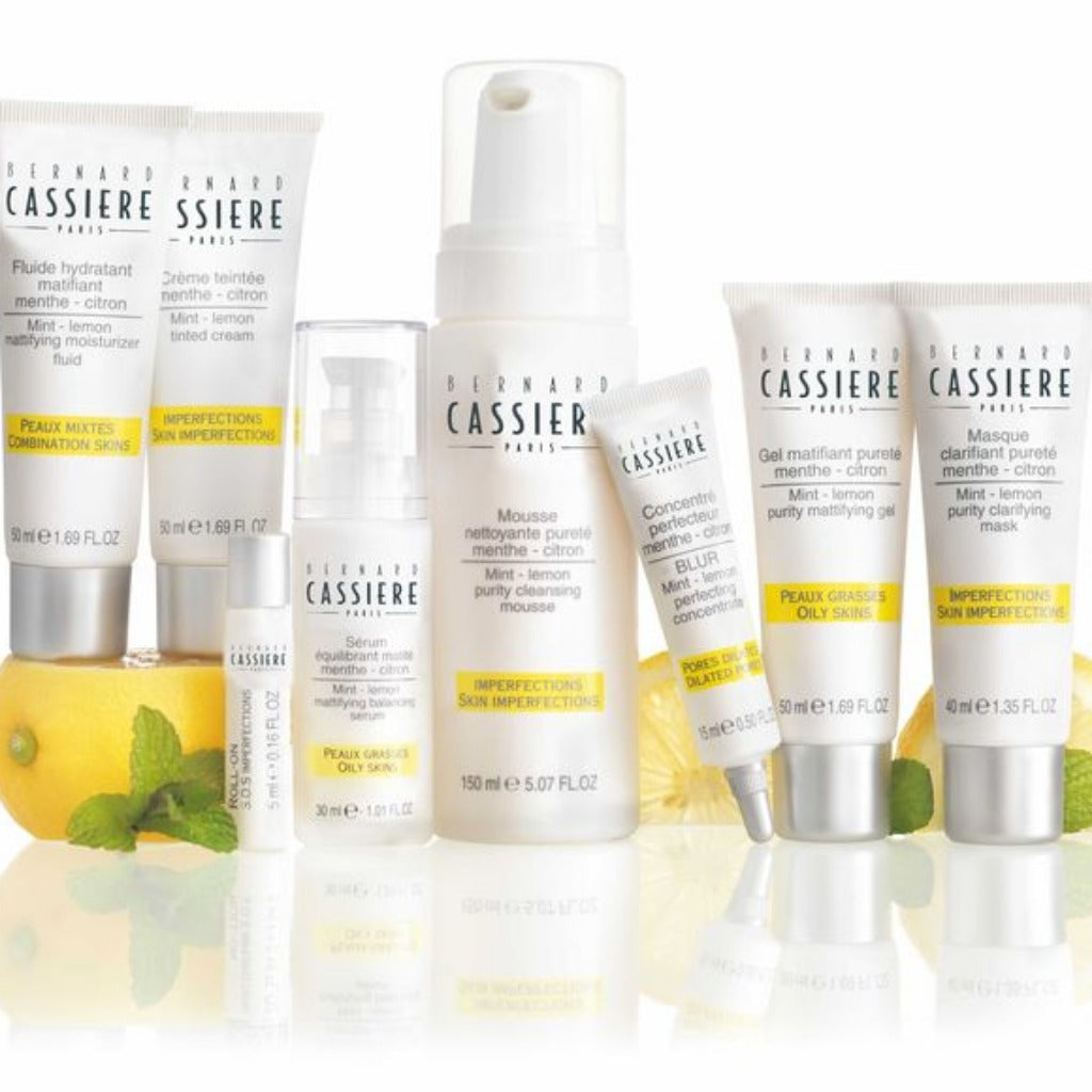 BERNARD CASSIERE MINT LEMON ULTIMATE PACKAGE - PROFESSIONAL BACK BAR, RETAIL, SAMPLES +