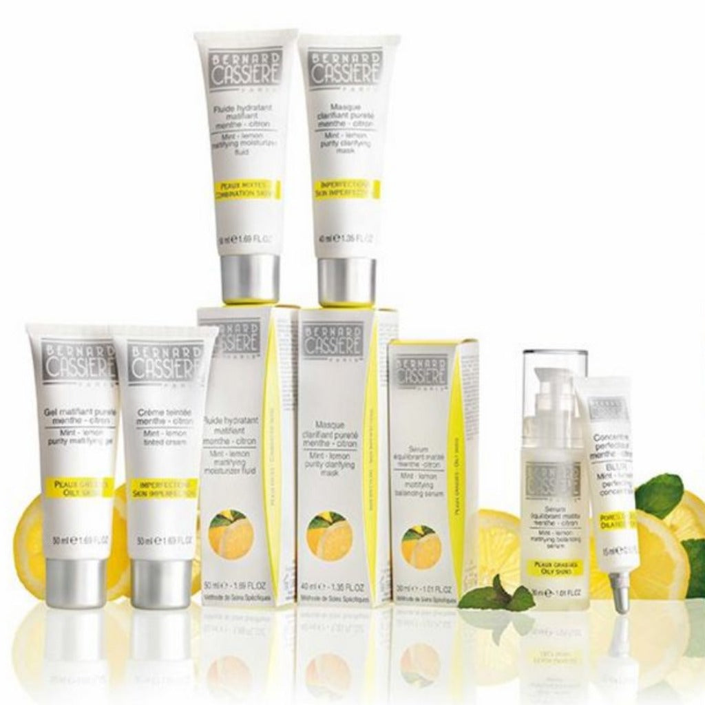 BERNARD CASSIERE MINT LEMON ULTIMATE PACKAGE - PROFESSIONAL BACK BAR, RETAIL, SAMPLES +