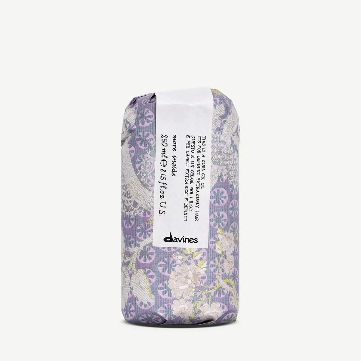 Davines This is a CURL GEL Oil 250ml squeeze bottle