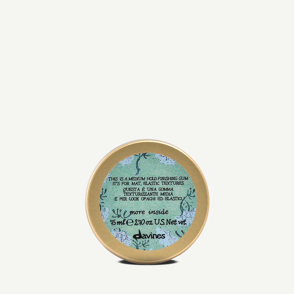 Davines This is a MEDIUM HOLD Finishing Gum 75ml tin