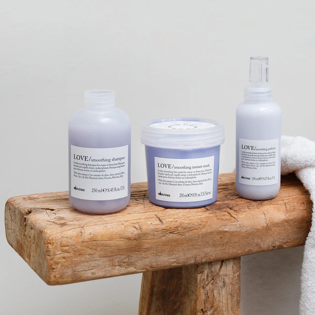 Davines LOVE Smoothing Instant Mask 250ml tub