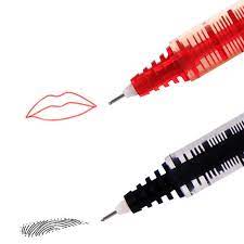 FINE TIP SKIN MARKING PEN - BLACK & RED