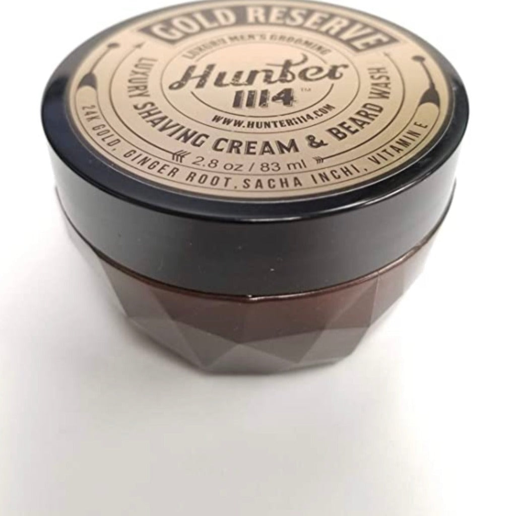 HUNTER 1114 - GOLD RESERVE SHAVING CREAM/BEARD WASH