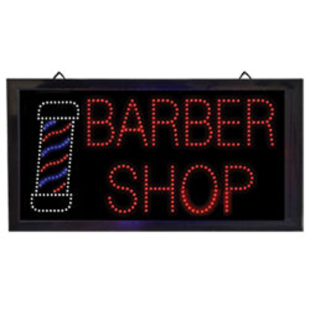 BARBER SHOP OPEN SIGN LED LIGHTS
