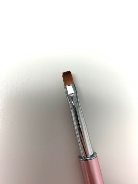GEL NAILS SHORT BRUSH (PINK)
