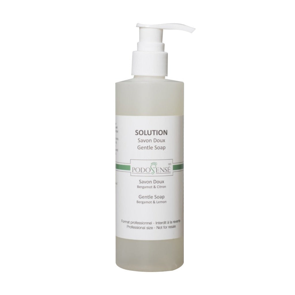 PODOSENSE GENTLE SOAP SOLUTION: Bergamot-Lemon