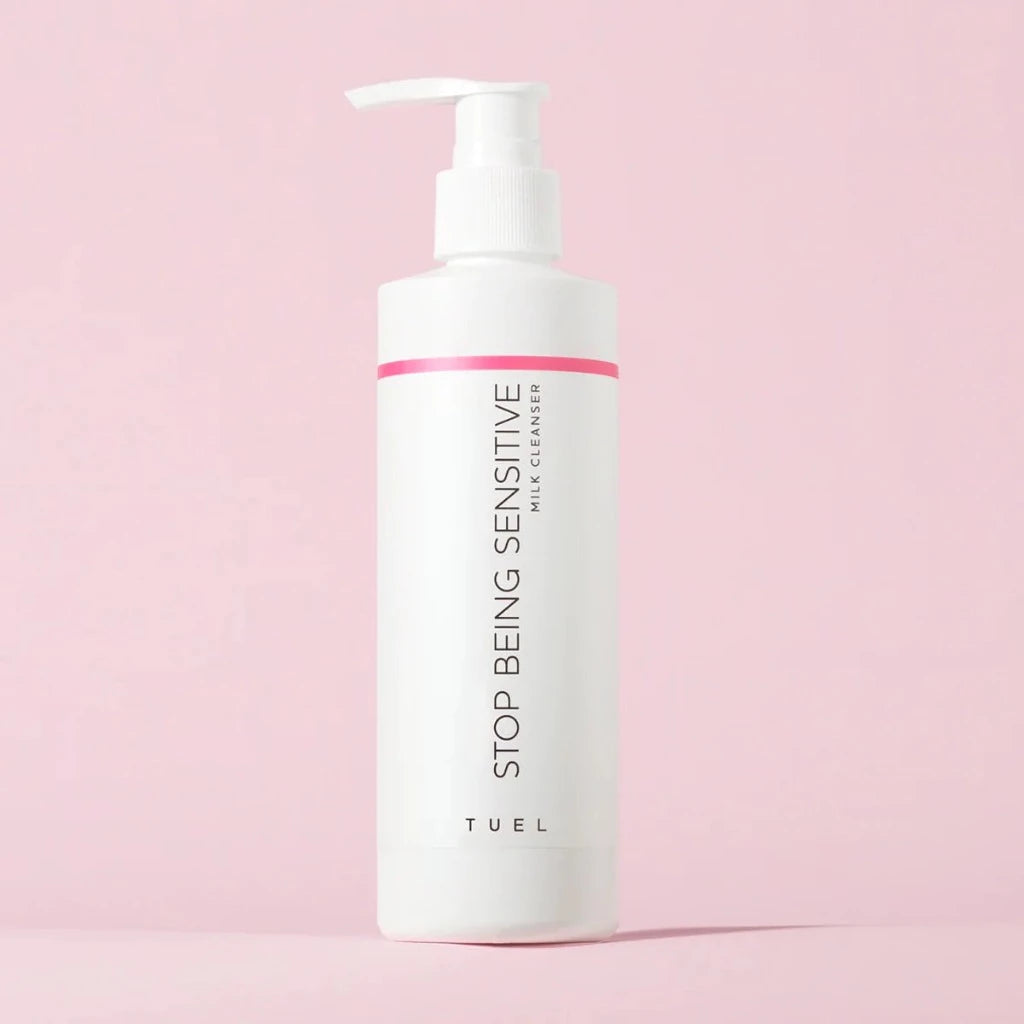 TUEL STOP BEING SENSITIVE MILK CLEANSER