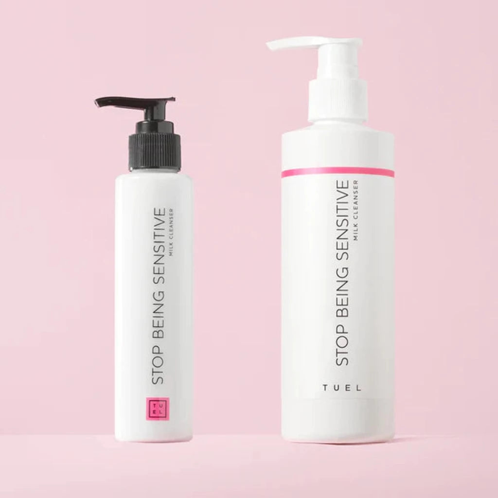 TUEL STOP BEING SENSITIVE MILK CLEANSER