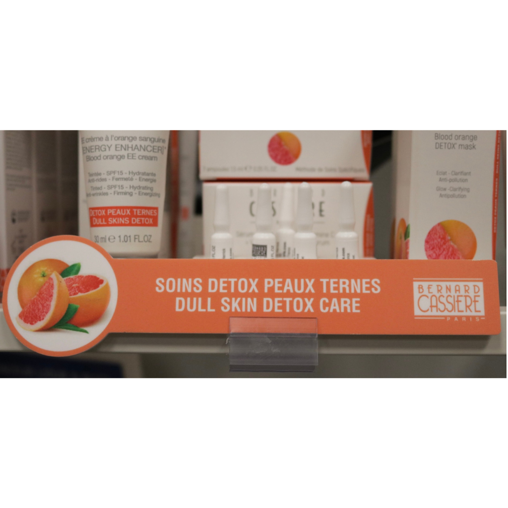 BERNARD CASSIERE BLOOD ORANGE SHELF CLIP