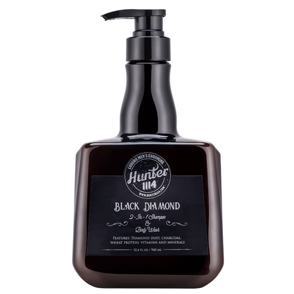 HUNTER 1114 - BLACK DIAMOND 2-IN-1 SHAMPOO & BODY WASH