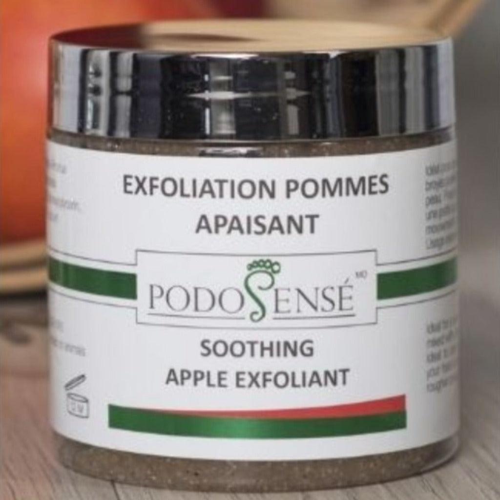 PODOSENSE EXFOLIATING GEL W' APPLES & GINGER