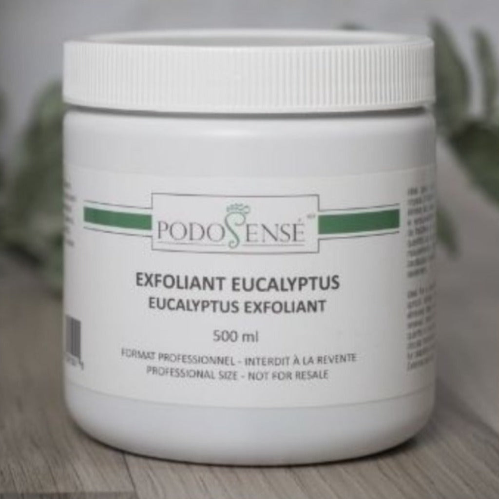 PODOSENSE EXFOLIATING GEL W' EUCALYPTUS & WG