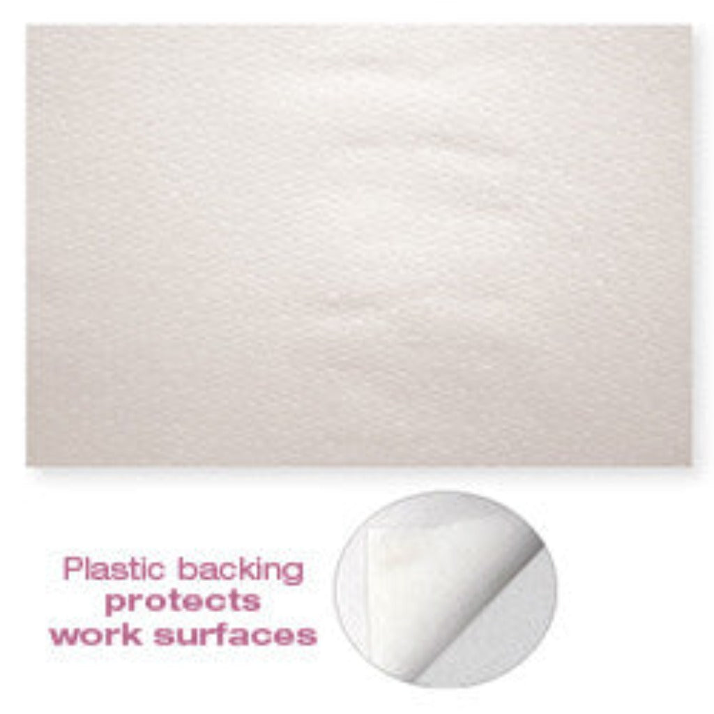 PROTECTIVE NAIL TOWELS W/ PLASTIC BACK