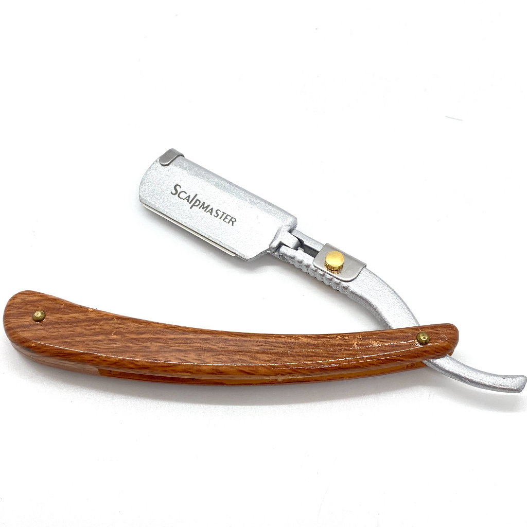 SCALPMASTER PADDLE RAZOR - FAUX WOOD