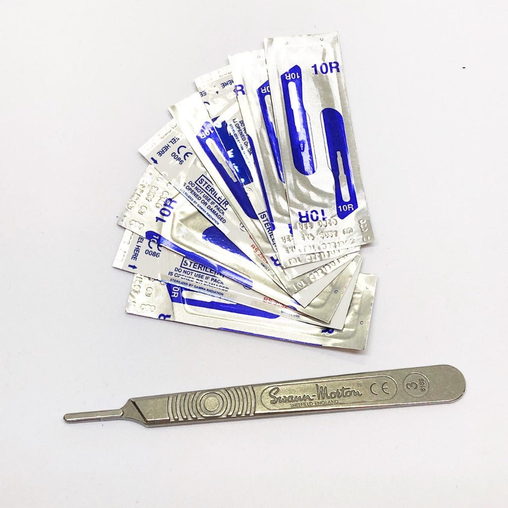 SCALPEL BLADES 10R