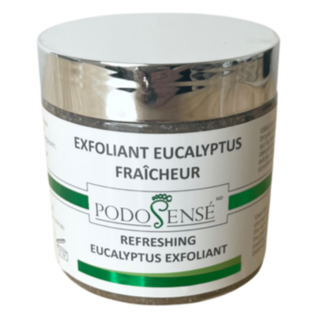 PODOSENSE EXFOLIATING GEL W' EUCALYPTUS & WG