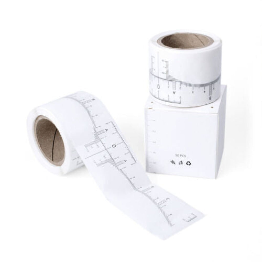 DISPOSABLE EYEBROW RULER