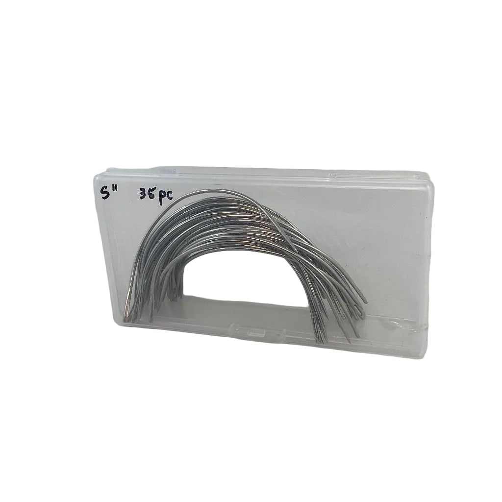 HAIR EXTENSION CURVED NEEDLES 5" 35 PC