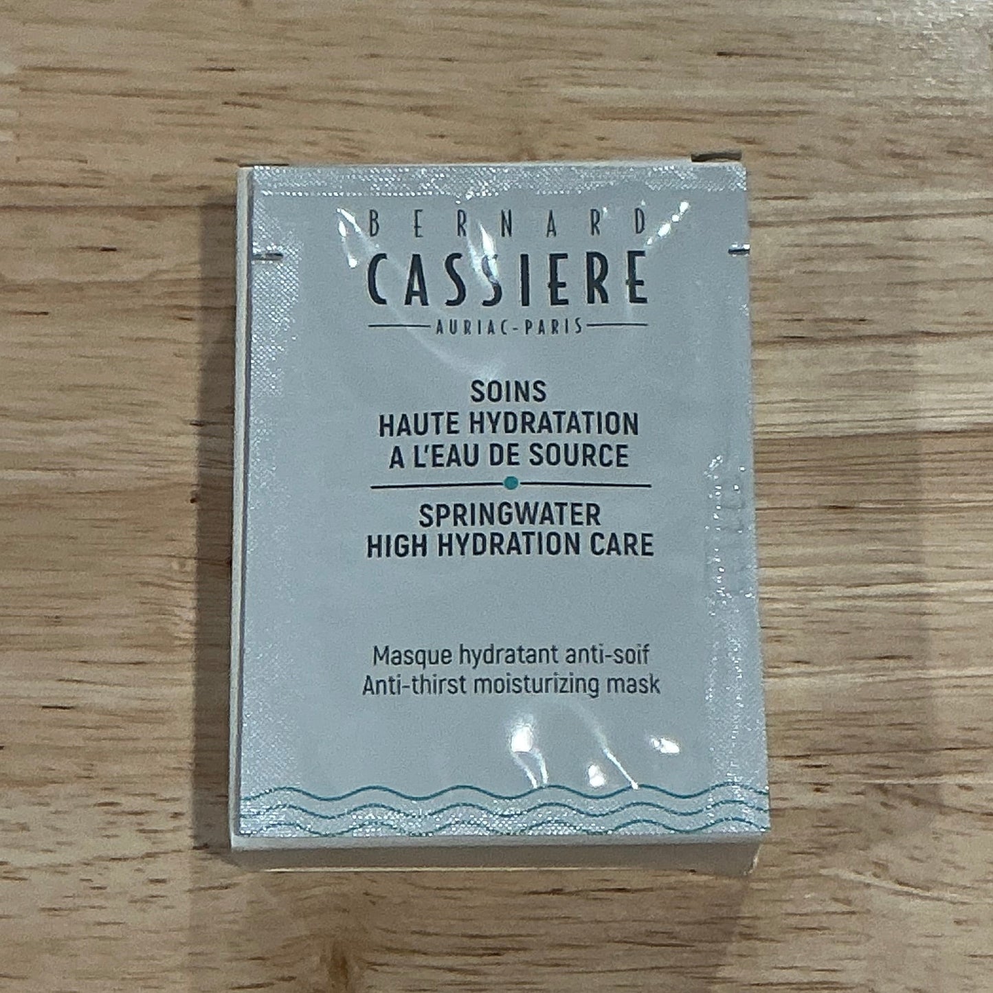 BERNARD CASSIERE SPRINGWATER ANTI-THIRST MOISTURIZING MASK