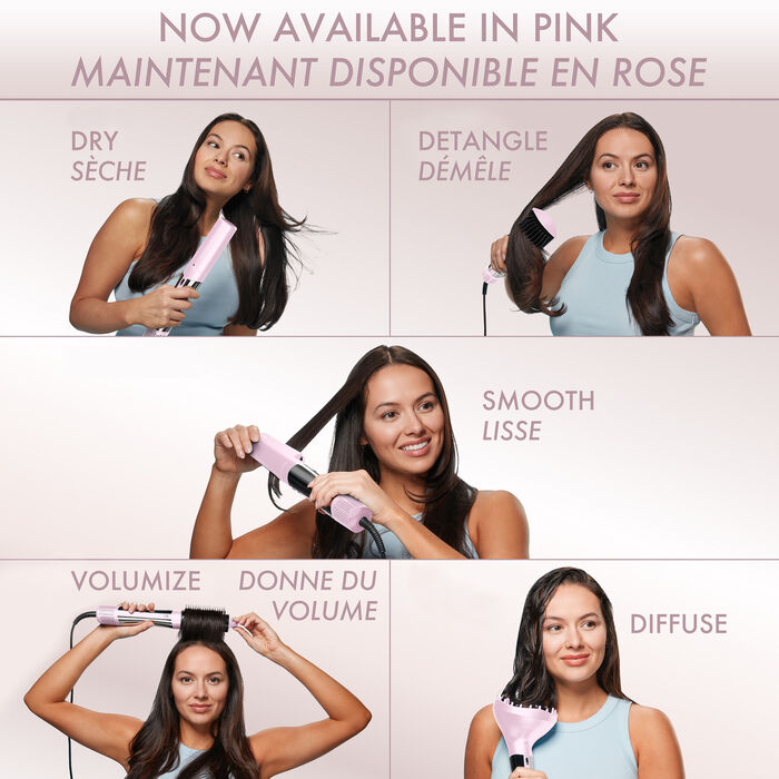 BaBylissPRO® Nano Titanium™ STYLE/SWITCH™ Ionic Multi-Styler & Dryer (Limited Edition Pink)