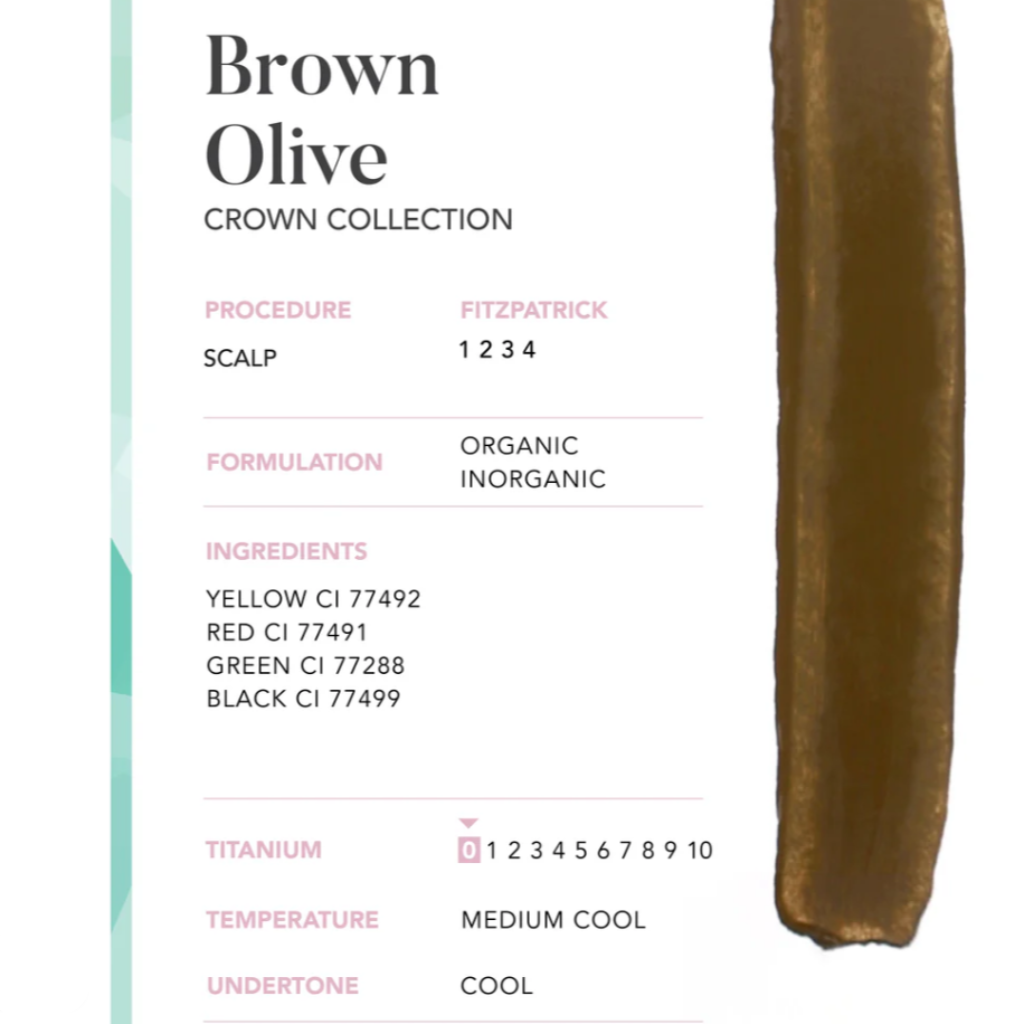 Brown OLIVE pigment