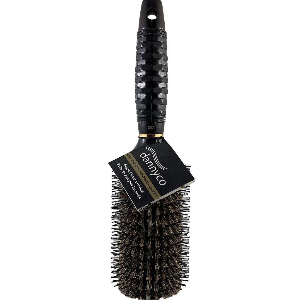 DANNYCO - ANGLED BOAR BRISTLES ROUND BRUSH LARGE