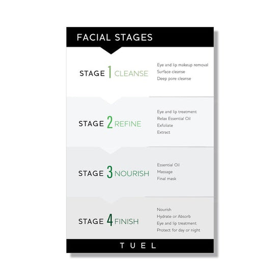 TUEL FACIAL STAGES POSTER