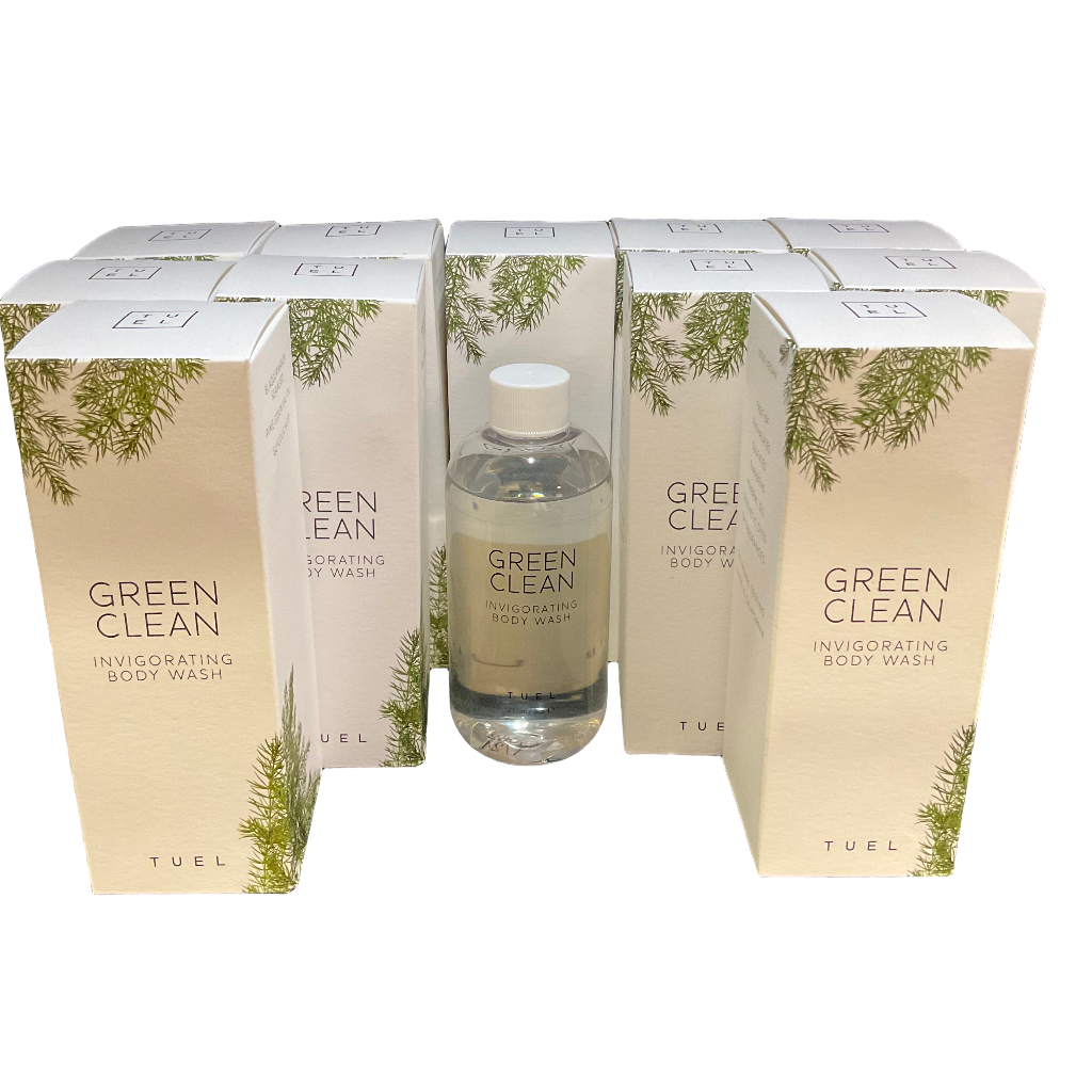 TUEL GREEN CLEAN INVIGORATING BODY WASH