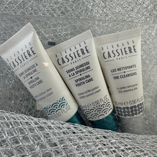 BERNARD CASSIERE TRAVEL KIT - SPIRULINA DRY YOUTH CARE + EYE