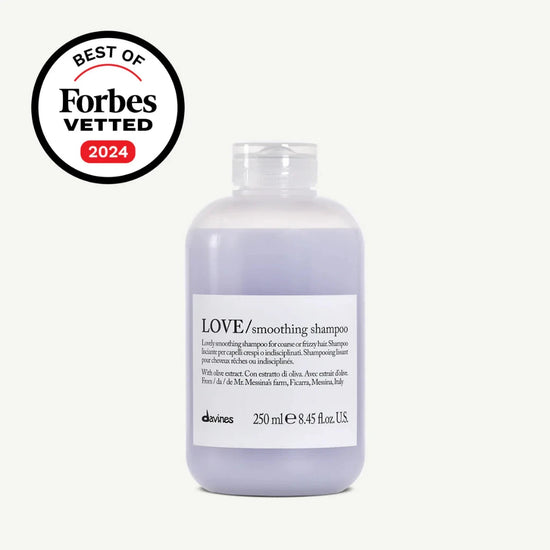 Davines LOVE Smoothing Shampoo 250ml clear squeeze bottle