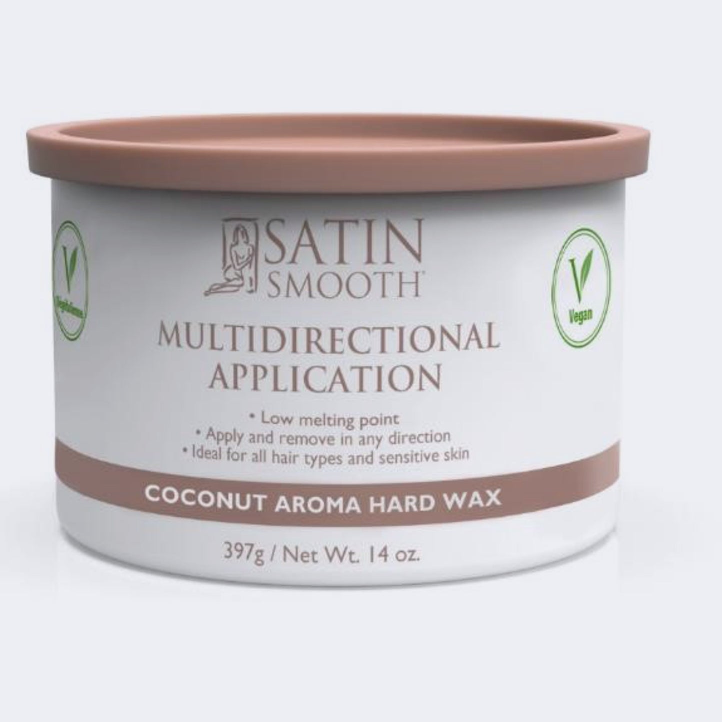 SATIN SMOOTH - MULTIDIRECTIONAL HARD WAX (COCONUT)