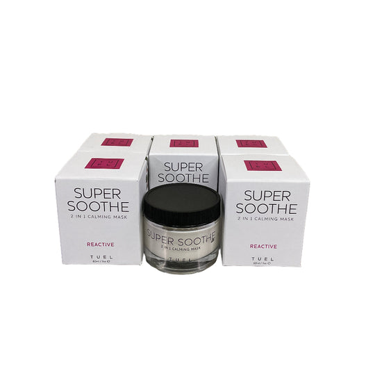 TUEL SUPER SOOTHE 2 IN 1 CALMING MASK