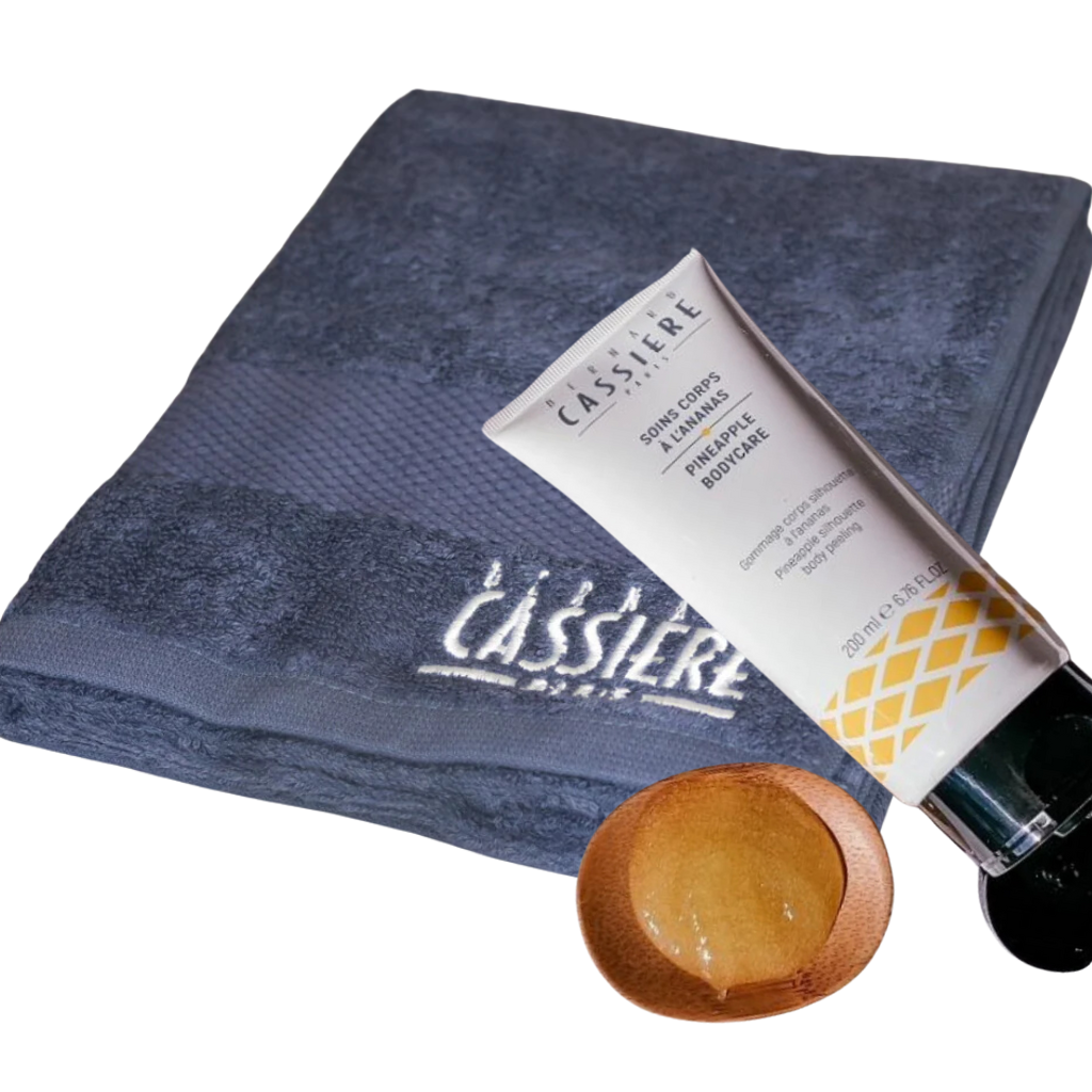 Bernard Cassiere Body Peeling & Towel