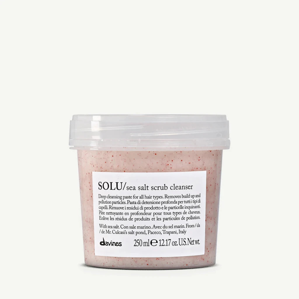 Davines SOLU Sea Salt Scrub Cleanser