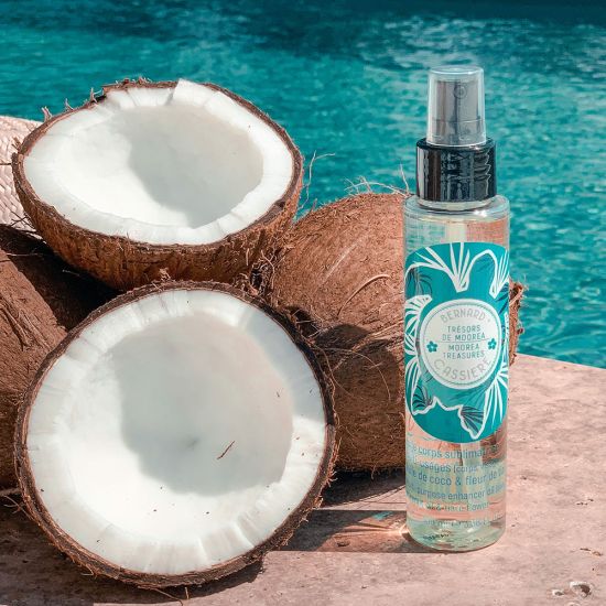 BERNARD CASSIERE COCONUT AND TIARE BODY RETAIL PACKAGE