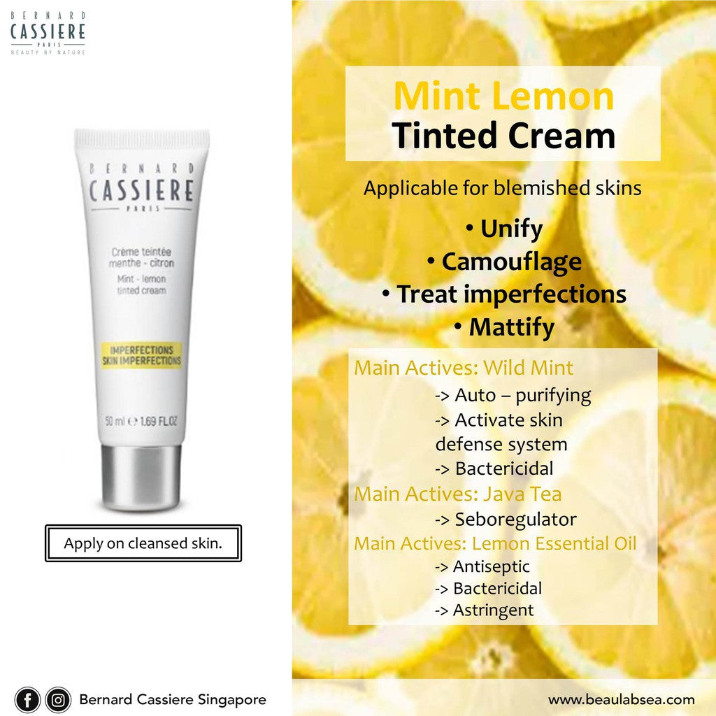 BERNARD CASSIERE MINT LEMON - PROFESSIONAL PACKAGE