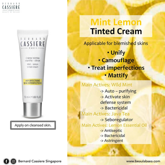 BERNARD CASSIERE MINT LEMON - PROFESSIONAL PACKAGE