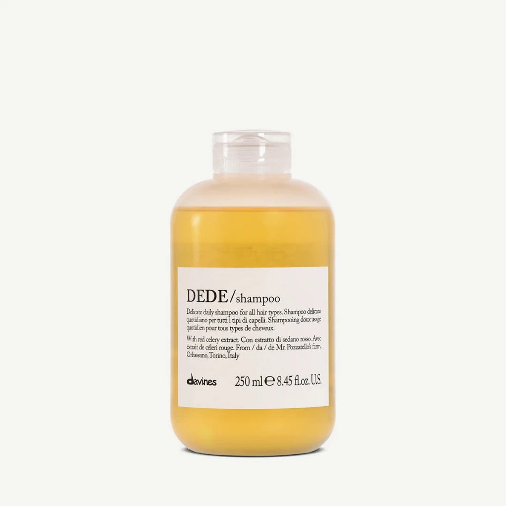 Davines DEDE Shampoo 250ml clear squeeze bottle