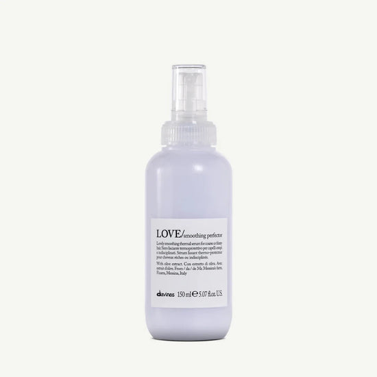 Davines LOVE Smoothing Perfector 150ml clear spray bottle