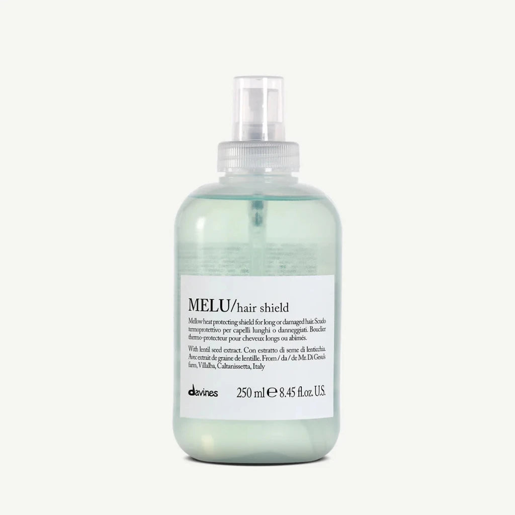 Davines MELU Hair Shield 250ml clear spray bottle