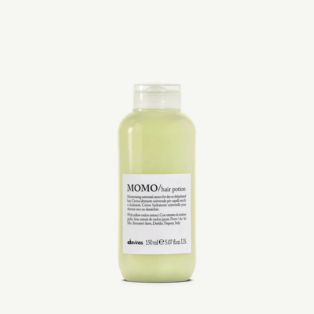 Davines MOMO Hair Potion 150ml clear squeeze bottle