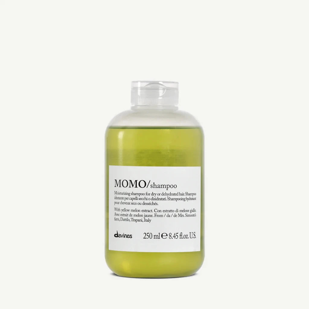 Davines MOMO Shampoo 250ml clear squeeze bottle